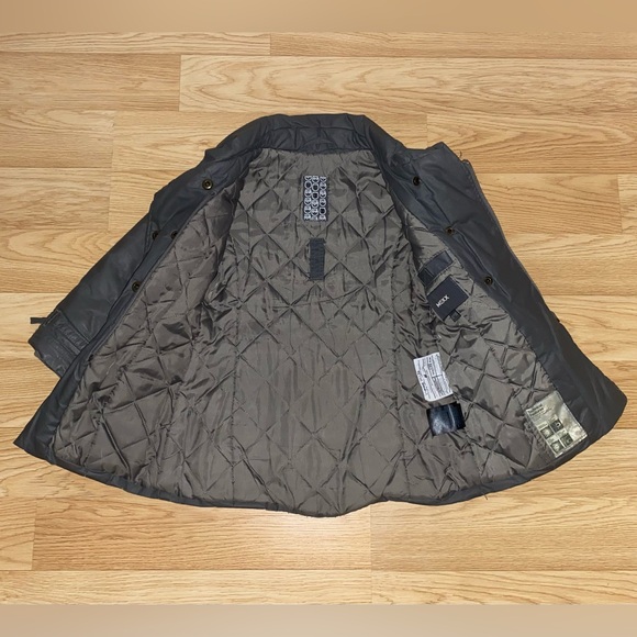 MEXX dark sage/green Fall/spring jacket for girls in a size 3-4 - Picture 12 of 16